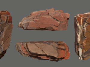 Desert rocks 3D Model