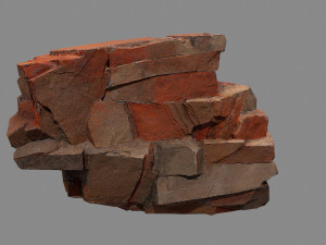 Desert rocks 3D Model