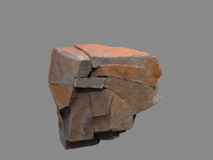 Desert rocks 3D Model