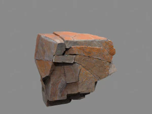 Desert rocks 3D Model
