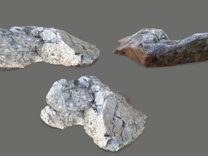 Desert rocks 3D Model