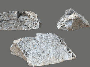 Desert rocks 3D मॉडल