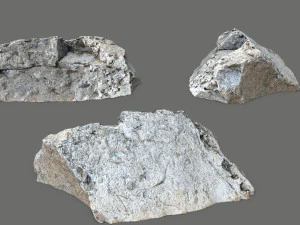 Desert rocks 3D Model