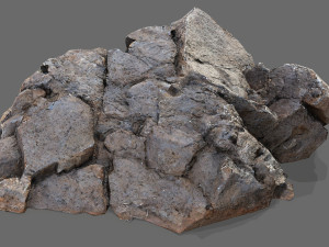 Desert rocks 3D मॉडल