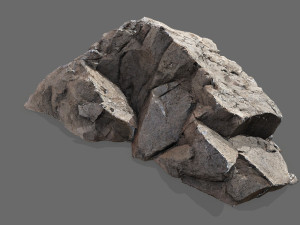 Desert rocks 3D मॉडल