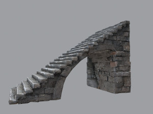 Stairs 3D Model