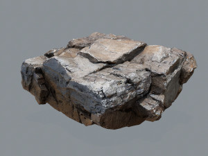 Desert rocks Model 3D