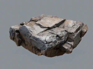 Desert rocks 3D Model