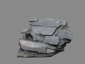 Cliff rocks 3D Model