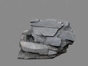 Cliff rocks 3D Model