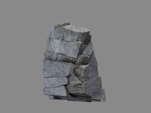 Cliff rocks 3D Model