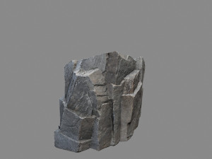 Cliff rocks 3D Model