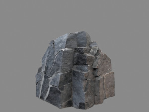 Cliff rocks 3D Model