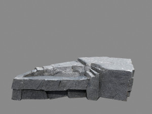 Cliff rocks 3D Model