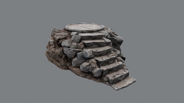 Temple 3D Model .c4d .max .obj .3ds .fbx .stl .blend 