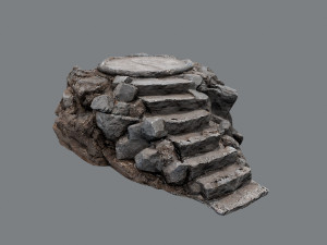 Temple 3D Model
