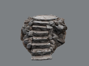 Temple 3D Model