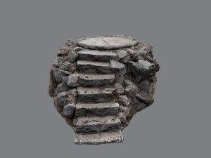 Temple 3D Model