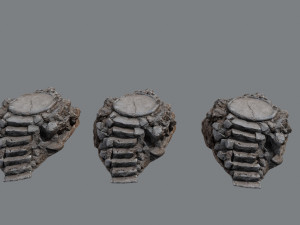 Temple 3D Model