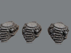Temple 3D Model