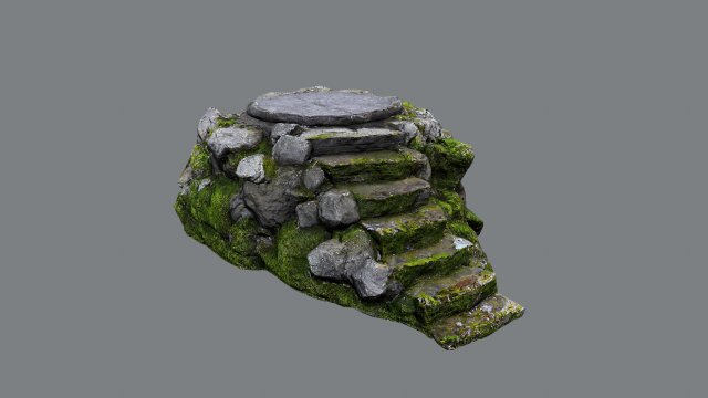 Temple 3D Model .c4d .max .obj .3ds .fbx .stl .blend 