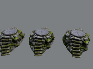 Temple 3D Model