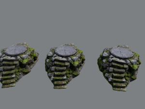 Temple 3D Model