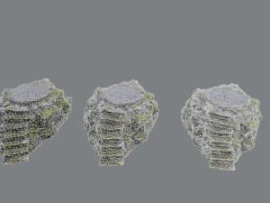 Temple 3D Model
