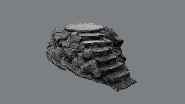 Temple 3D Model .c4d .max .obj .3ds .fbx .stl .blend 