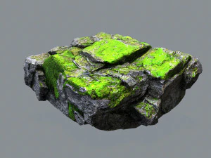 Forest rocks 3D Model