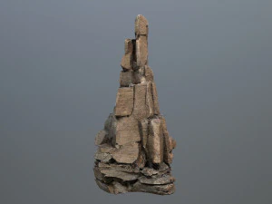 Cliff rocks 3D Model