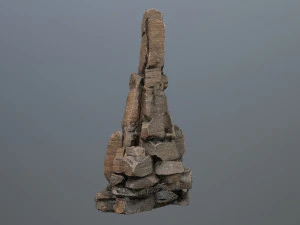 Cliff rocks 3D Model