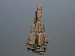 Cliff rocks 3D Model