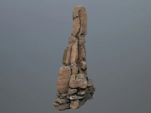 Cliff rocks 3D Model