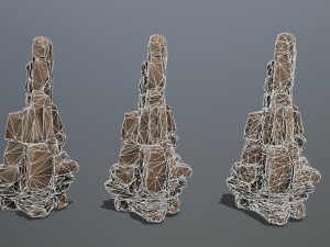 Cliff rocks Modelo 3D
