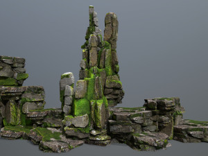Forest rocks 3D Model