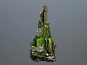 Forest rocks 3D Model