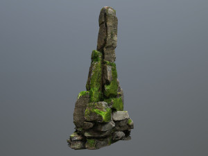 Forest rocks Modello 3D