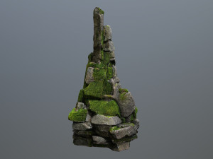 Forest rocks Modello 3D