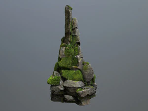 Forest rocks 3D Model