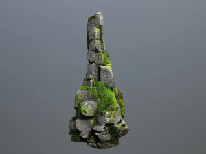 Forest rocks 3D Model