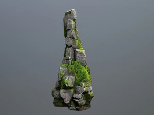 Forest rocks 3D Model
