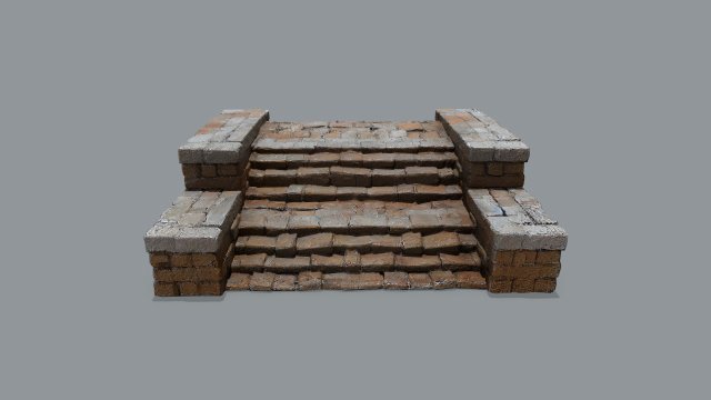 Stairs Modello 3D .c4d .max .obj .3ds .fbx .stl .blend 