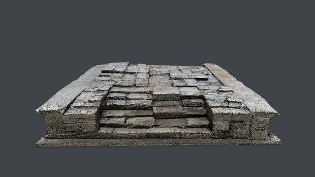 Temple 3D Model .c4d .max .obj .3ds .fbx .stl .blend 