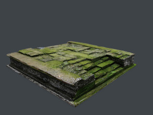 Temple 3D Model