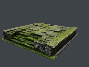 Temple 3D Model