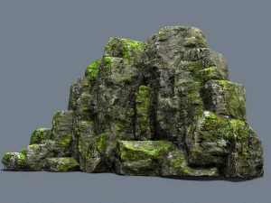 Cliff rocks 3D Model