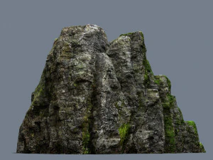 Cliff rocks 3D Model
