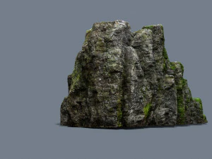 Cliff rocks 3D Model