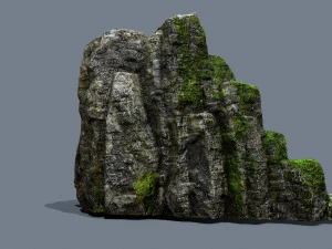 Cliff rocks 3D Model